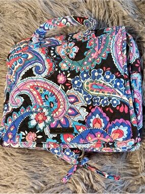 Vera Bradley Haymarket Paisley hanging toiletry bag.